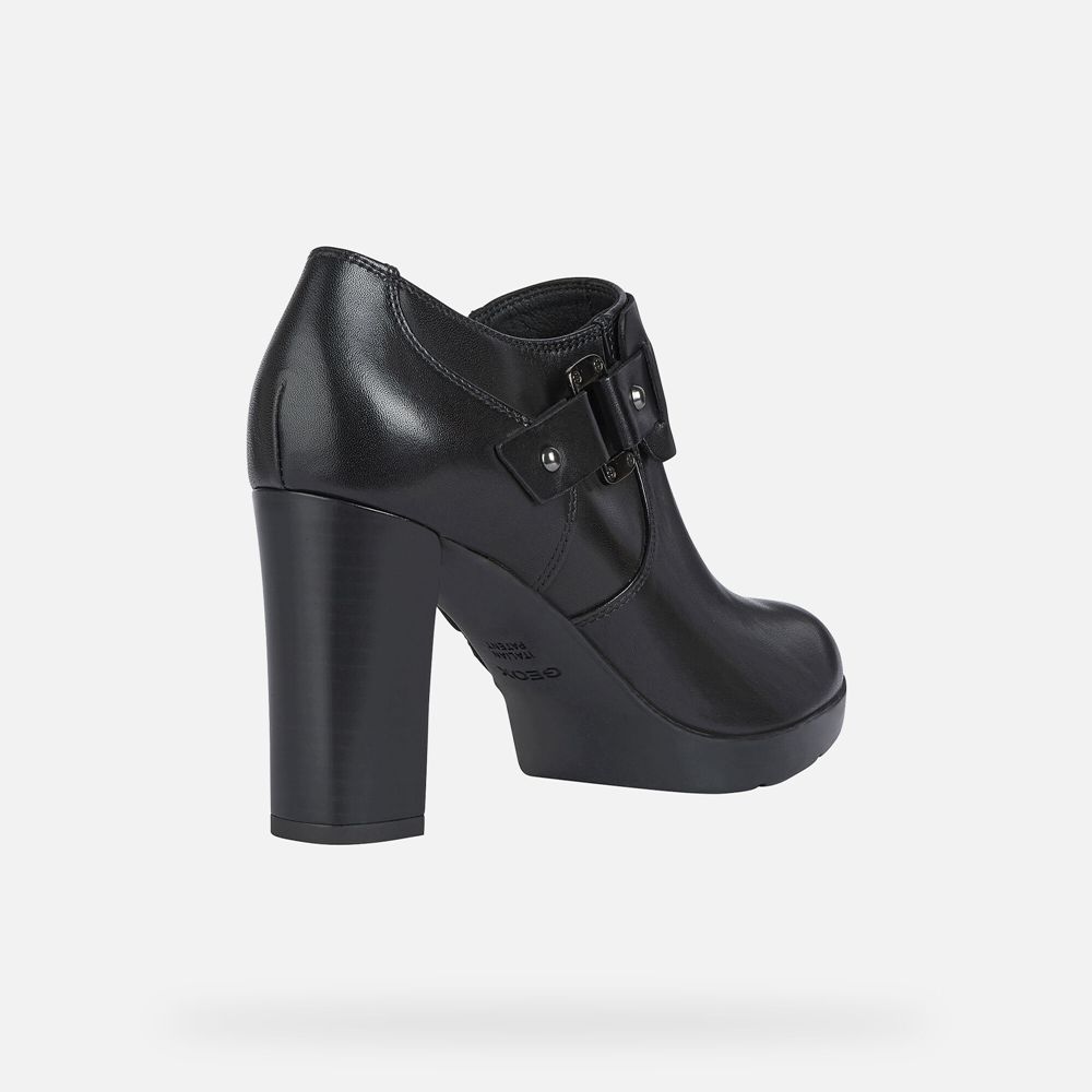 Geox Bayan Topuklar Siyah - Anylla Uzun - LPD-812963